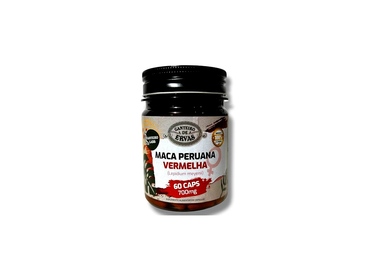 Revisão Suplemento Maca Peruana Vermelha 700mg 60 Cápsulas Energia Equilíbrio e Bem Estar Feminino: a rota prática para o equilíbrio endócrino