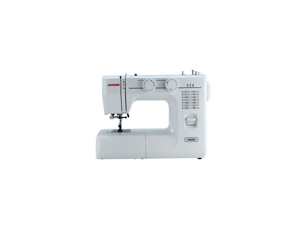 Revisão Janome Máquina de Costura Mecânica 2008S: a força do metal para o trabalho pesado