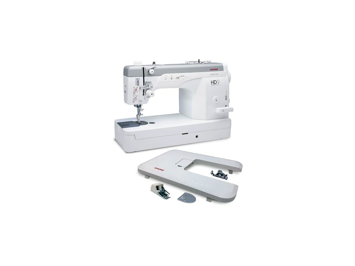 Revisão Máquina de Costura Reta Profissional Janome HD9 Professional: força de trator em formato portátil para costura pesada