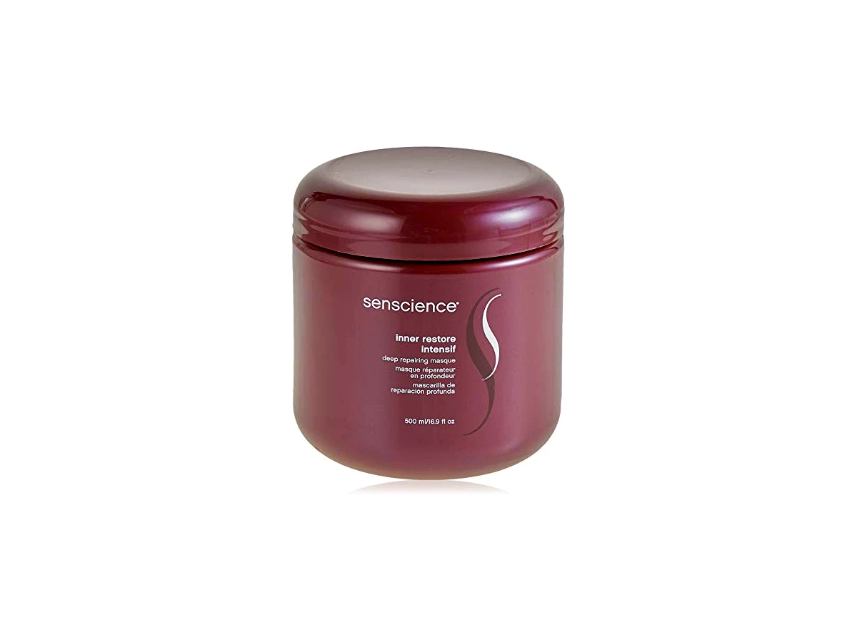 Revisão Senscience Inner Restore Intensif Deep Repairing Masque Máscara Reparadora Profunda: hidratação de alto impacto para fios grossos e rebeldes