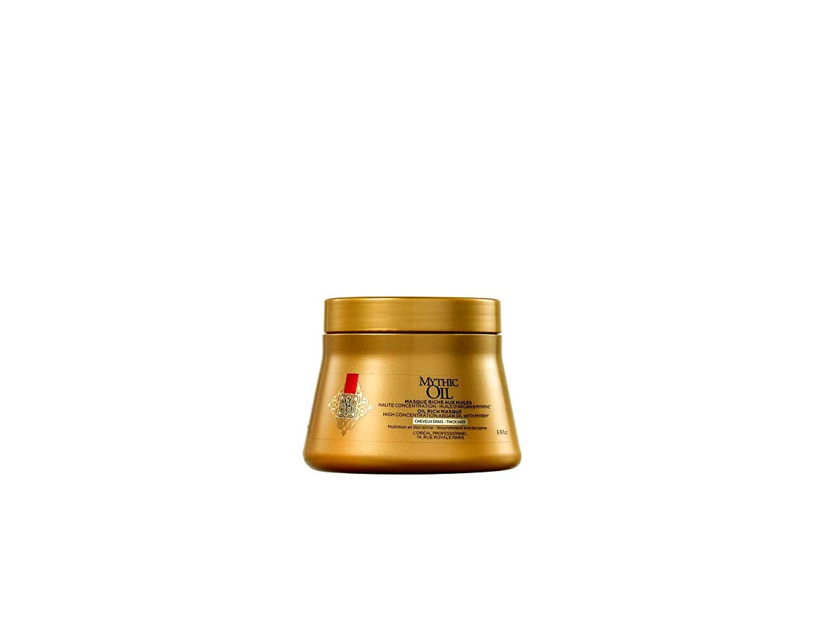 Revisão L'Oréal Professionnel Serie Expert Mythic Oil Masque Máscara Capilar Nutritiva com Óleo de Argan e Mirra: a melhor escolha para domar fios grossos