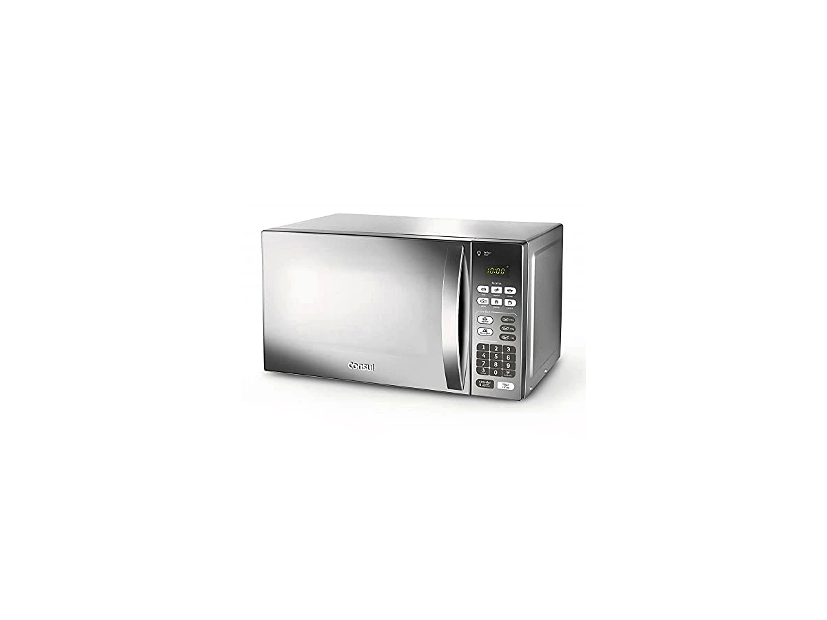 Revisão Micro-ondas Consul 20 Litros Prata Espelhado CM020BF: design premium na bancada e operação simplificada no dia a dia