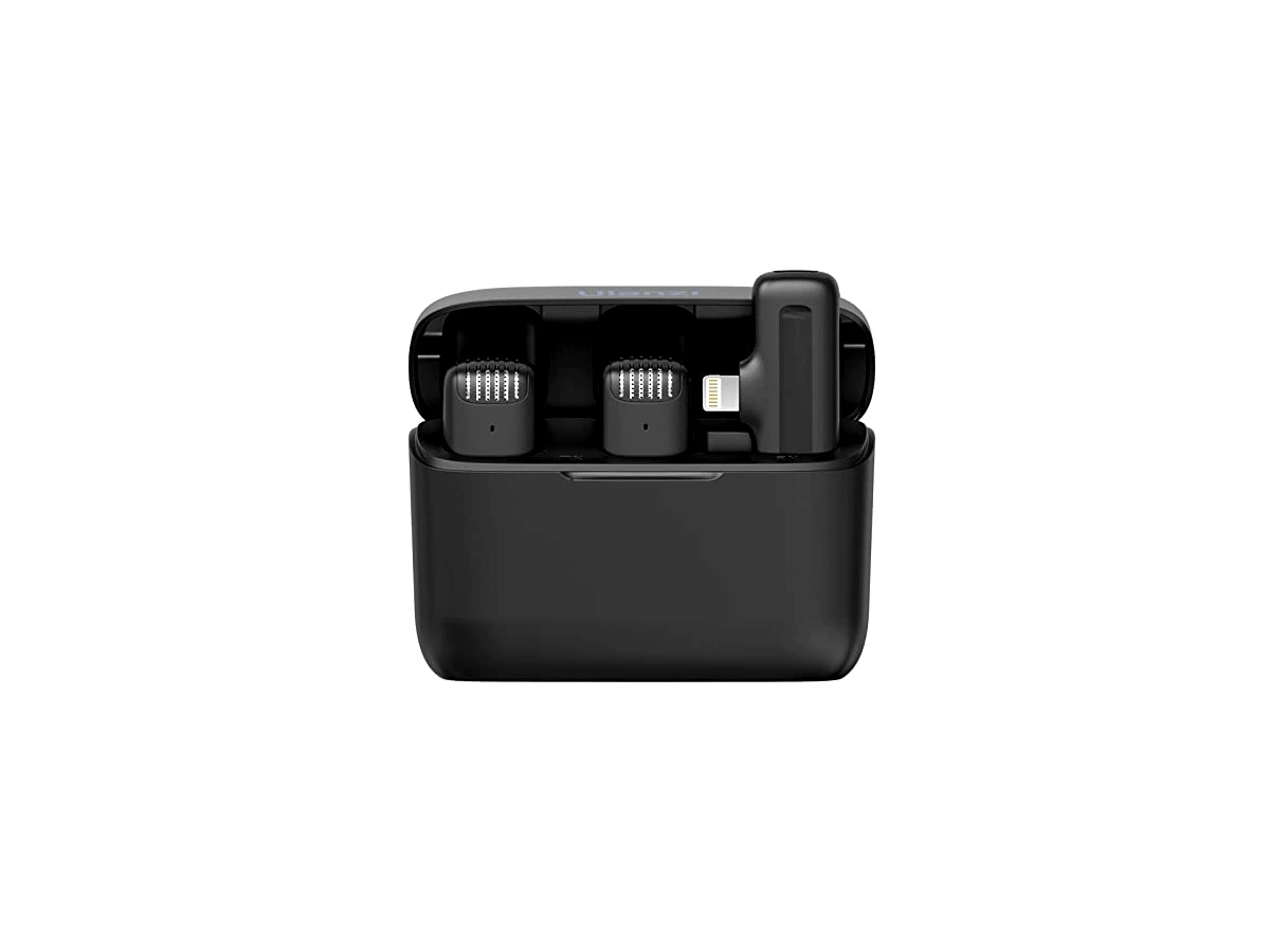 Revisão Microfone Lavalier sem Fio ULANZI J12 para iPhone e iPad, Conexão Lightning, Alcance 20m, Redução de Ruído: a solução dual mais prática para criadores no iOS
