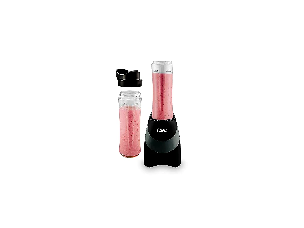 Revisão Liquidificador Pessoal Oster MyBlend BLSTPB-BBL 250W com Duas Jarras: a praticidade de preparar shakes em dobro na mesma base