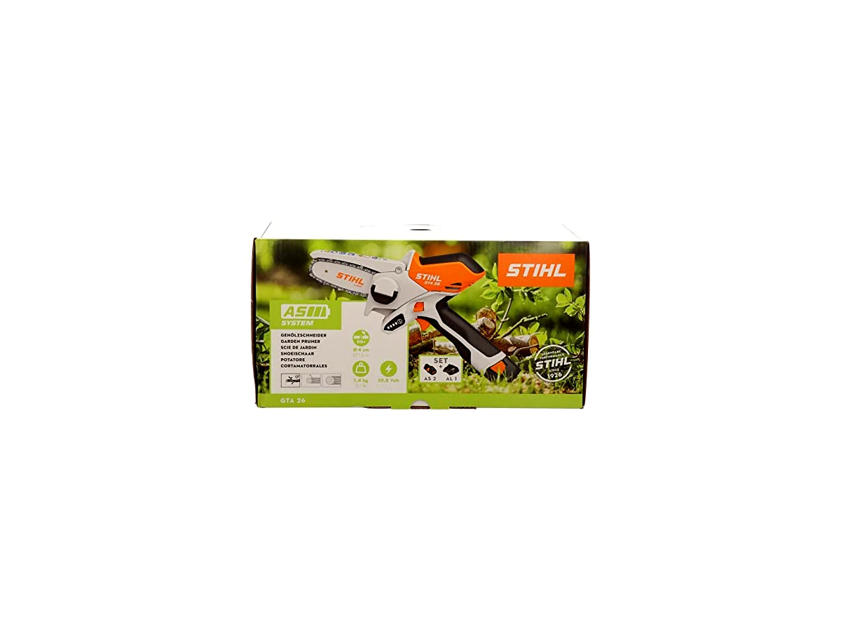 Revisão Mini Podador de Galhos a Bateria STIHL GTA 26 10,8V com Sabre de 10cm: a escolha definitiva para ergonomia em podas domésticas