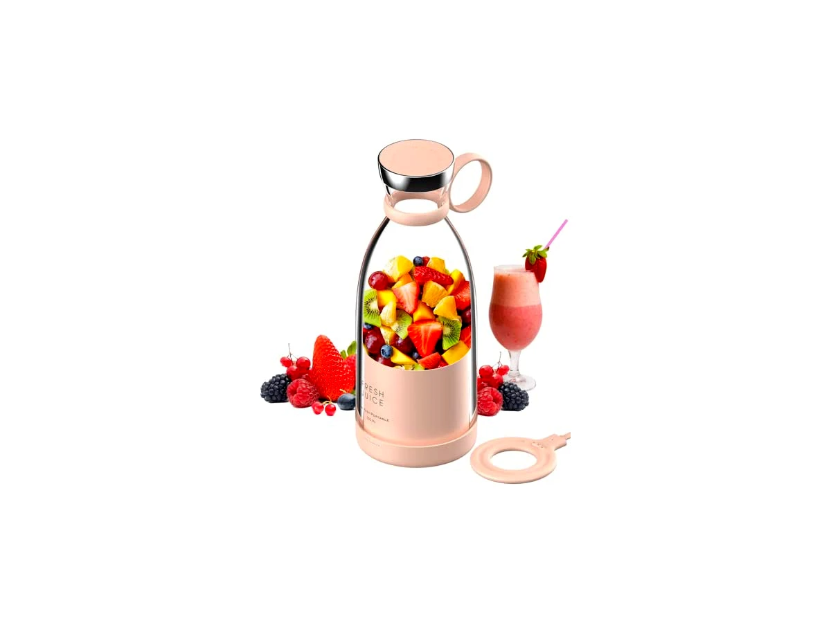 Revisão Mini Liquidificador Portátil Fresh Juice 350ml Sem Fio Recarregável Magnético: A melhor opção barata e discreta para suplementos