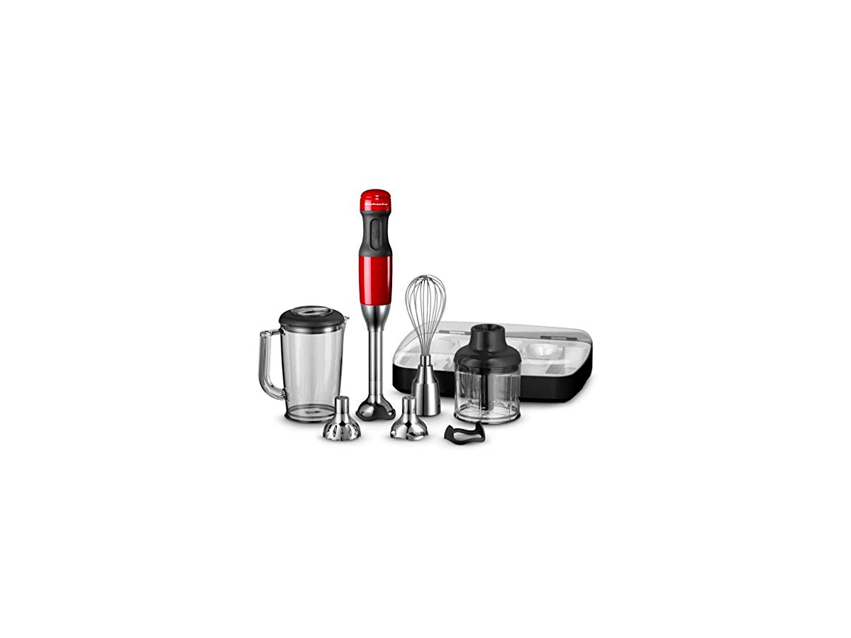 Revisão Mixer de Mão KitchenAid com Velocidade Variável Empire Red KEB25AV: O investimento definitivo para precisão culinária