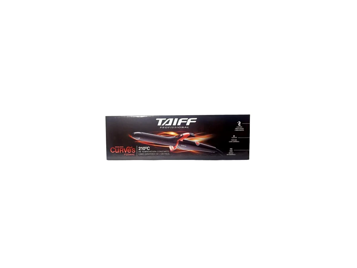 Revisão Modelador de Cachos Taiff Curves 25mm Profissional com Cerâmica Bivolt (Preto/Cobre): o melhor custo-benefício para ondas versáteis