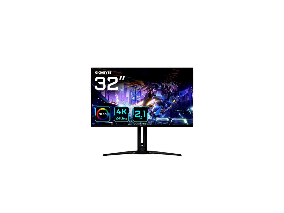 Revisão Gigabyte Monitor plano para jogos AORUS FO32U2P 32 polegadas QD-OLED - 3840 x 2160(UHD), 240Hz, 0,03ms, 250 cd/m2, KVM, FreeSync Premium Pro, DisplayHDR True Black 400, DisplayPort2.1: a vanguarda do DisplayPort 2.1 para entusiastas do Windows