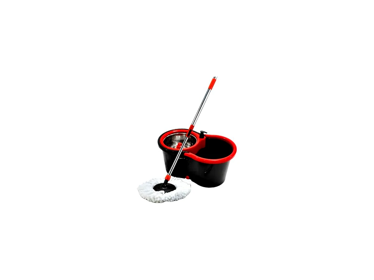 Revisão Powermaid Mop Giratório Pro 360 Centrífuga em Aço Inox: O fim da sobrecarga física na hora da faxina