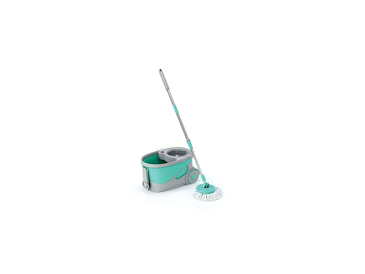 Revisão FlashLimp Mop Giratório Pro MOP7290 com Balde Inox e Rodinhas: a escolha robusta para preservar sua lombar em faxinas pesadas