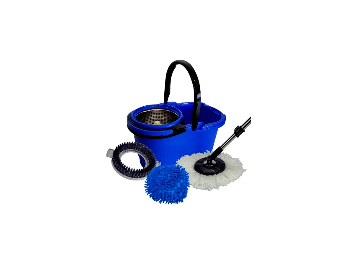 Revisão Balde Perfect Mop Pro 360 Inox Azul 16L: A escolha definitiva para preservar a sua coluna