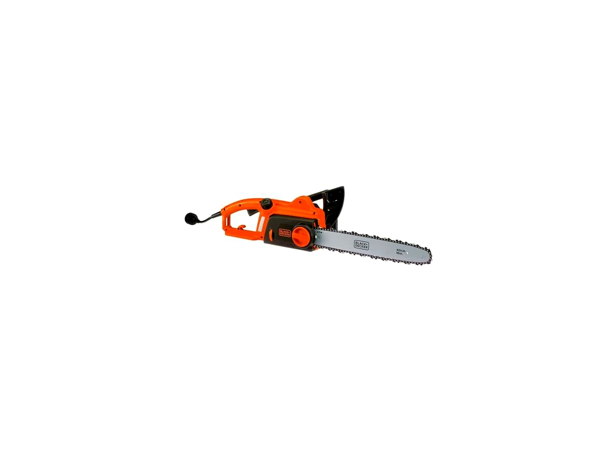 Revisão Motosserra Elétrica Black+Decker CS1216 12A Sabre 16 Polegadas: a escolha certa para iniciantes em jardinagem residencial