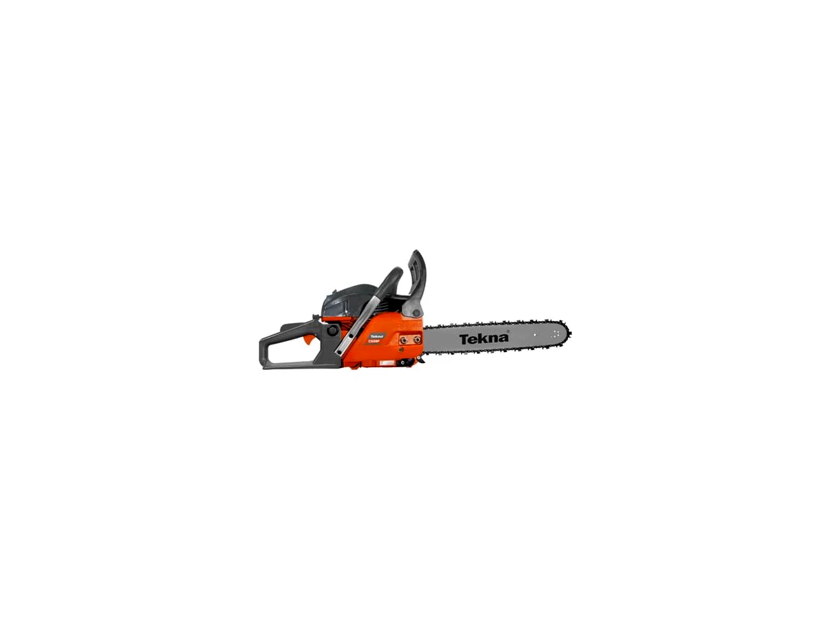 Revisão Tekna Motosserra a Gasolina CS58AL, Sabre 18 polegadas, 54.6cc, 3.3 HP: o melhor custo-benefício para força bruta no corte pesado