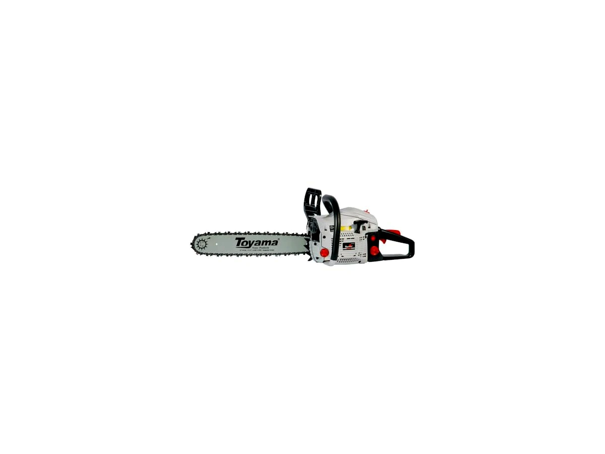 Revisão Toyama Motosserra a Gasolina TCS53H-18, Sabre 18 polegadas, 50.2cc, 2.8 HP: um pacote completo de força e acessórios para cortes rústicos