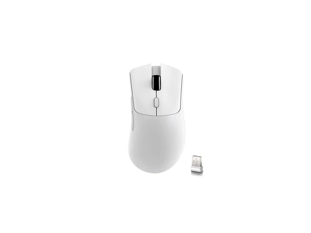 Revisão ATTACK SHARK Mouse para jogos sem fio R1, conexão de três modos (2,4G/com fio/BT5.2), 55 g leve, sensor óptico DPI 18K, HUYU 20 milhões de vida útil das chaves, design ergonômico, para: O melhor custo-benefício de entrada para pegadas ergonômicas.