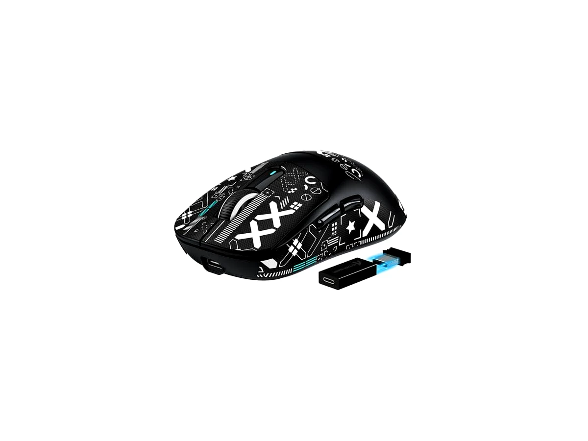 Revisão ATTACK SHARK Mouse para jogos X3PRO 4K/8K leve sem fio com três modos (com fio/2,4 GHz/BT), sensor óptico PAW3395, DPI de 26K, switch Kailh GM8.0, bateria longa, 7 botões para PC/laptop/Win/Mac (preto: desempenho brutal em eSports com o custo de uma bateria que esgota rápido