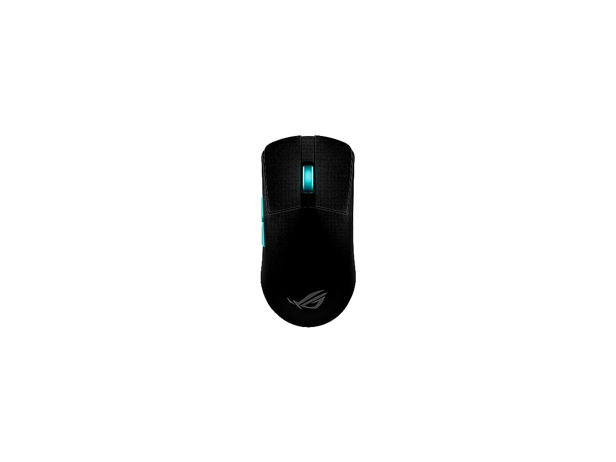 ASUS Mouse para jogos ROG Harpe Ace Aim Lab Edition, 54 g, ultraleve, conectividade (2,4 GHz RF, Bluetooth, com fio), sensor DPI 36K, 5 botões programáveis, ROG SpeedNova, jogos esportivos e FPS, preto