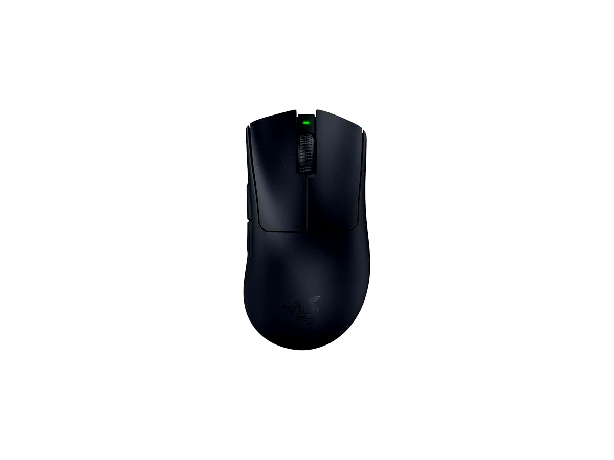 Razer Mouse para jogos DeathAdder V3 Pro: 63 g ultraleve - Sensor óptico Focus Pro 30K - Interruptores ópticos rápidos Geração 3 - HyperSpeed Wireless - 5 botões programáveis - Bateria de 90 horas -