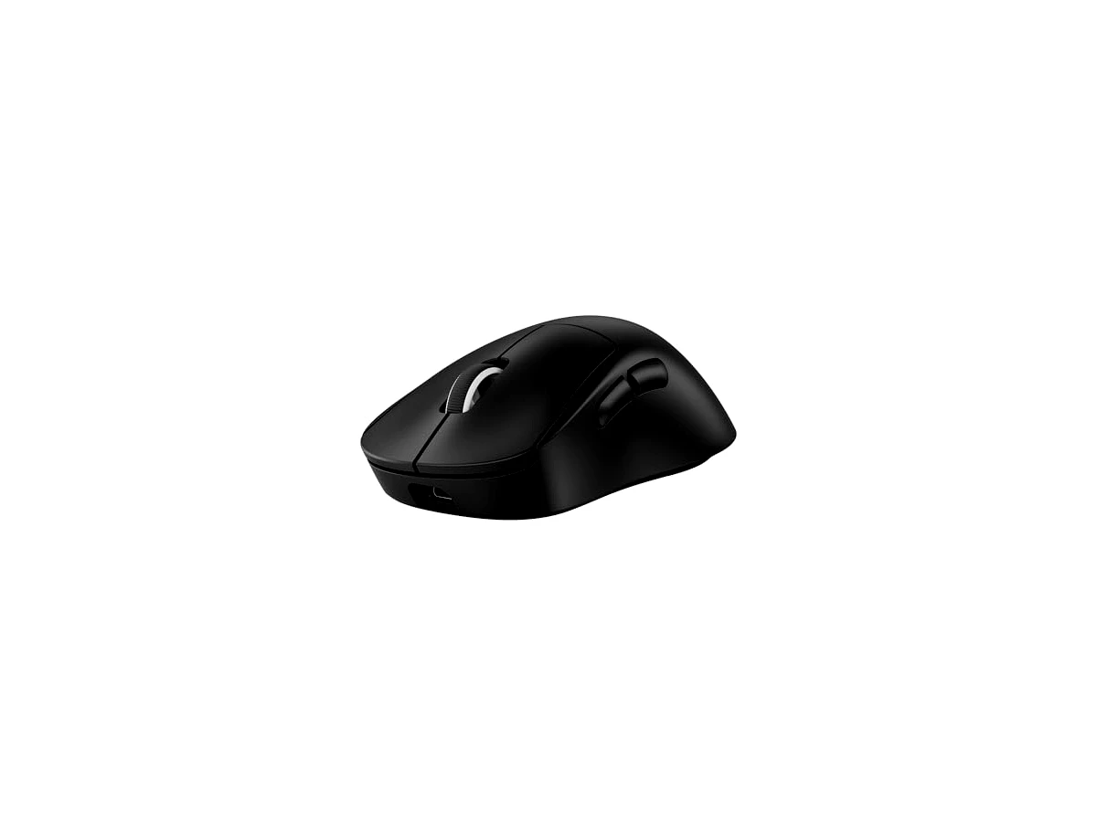 Mouse Gamer Sem Fio Logitech G PRO X SUPERLIGHT 2 DEX com Tecnologia LIGHTSPEED, Design Assimétrico para Destros, 5 Botões Programáveis, Sensor Hero 2 com DPI de 44K, Recarregável - Preto