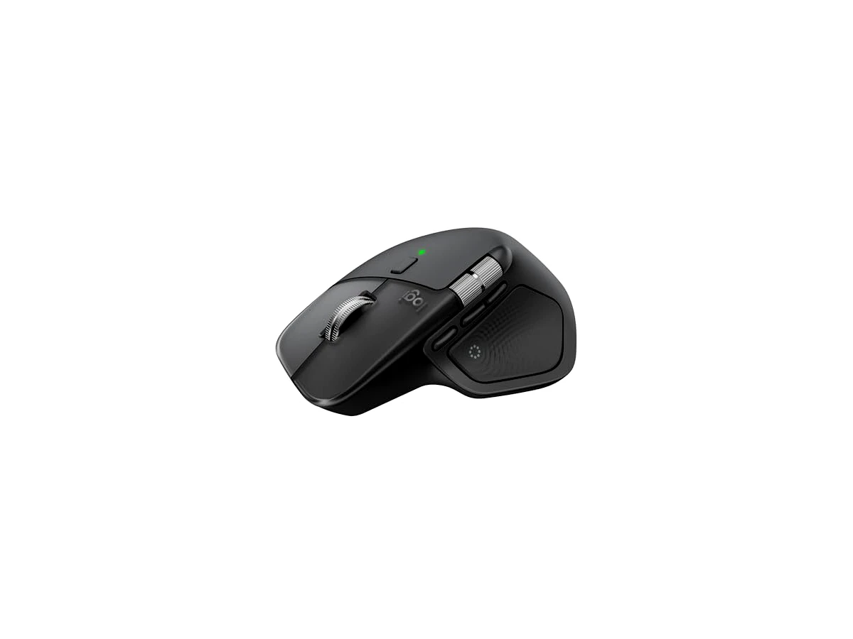 Revisão Mouse sem fio Logitech MX Master 4 com o Desempenho avançado e a Sensação tátil do Haptic feedback, Design ergonômico, Rolagem ultra rápida, Conexão USB-C ou Bluetooth, Windows, macOS - Grafite: o periférico definitivo para maximizar a produtividade corporativa e criativa.