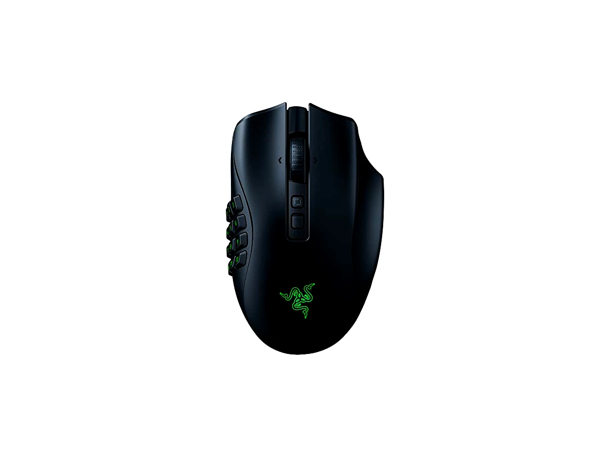 Revisão Razer Mouse para jogos sem fio Naga V2 Pro: placa lateral intercambiável com configurações de 2, 6, 12 botões - Foco + sensor óptico de 20K DPI - Interruptor de mouse para jogos mais rápido -: a escolha definitiva para dominar MMOs