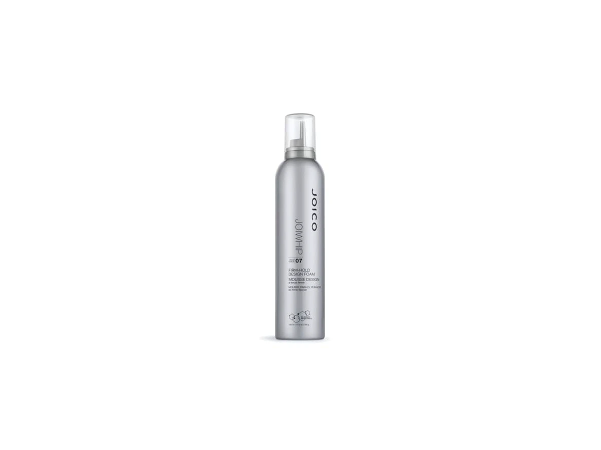 Revisão Joico Style & Finish JoiWhip Firm Hold Design Foam Nível de Fixação 7: fixação blindada com tratamento premium sem álcool