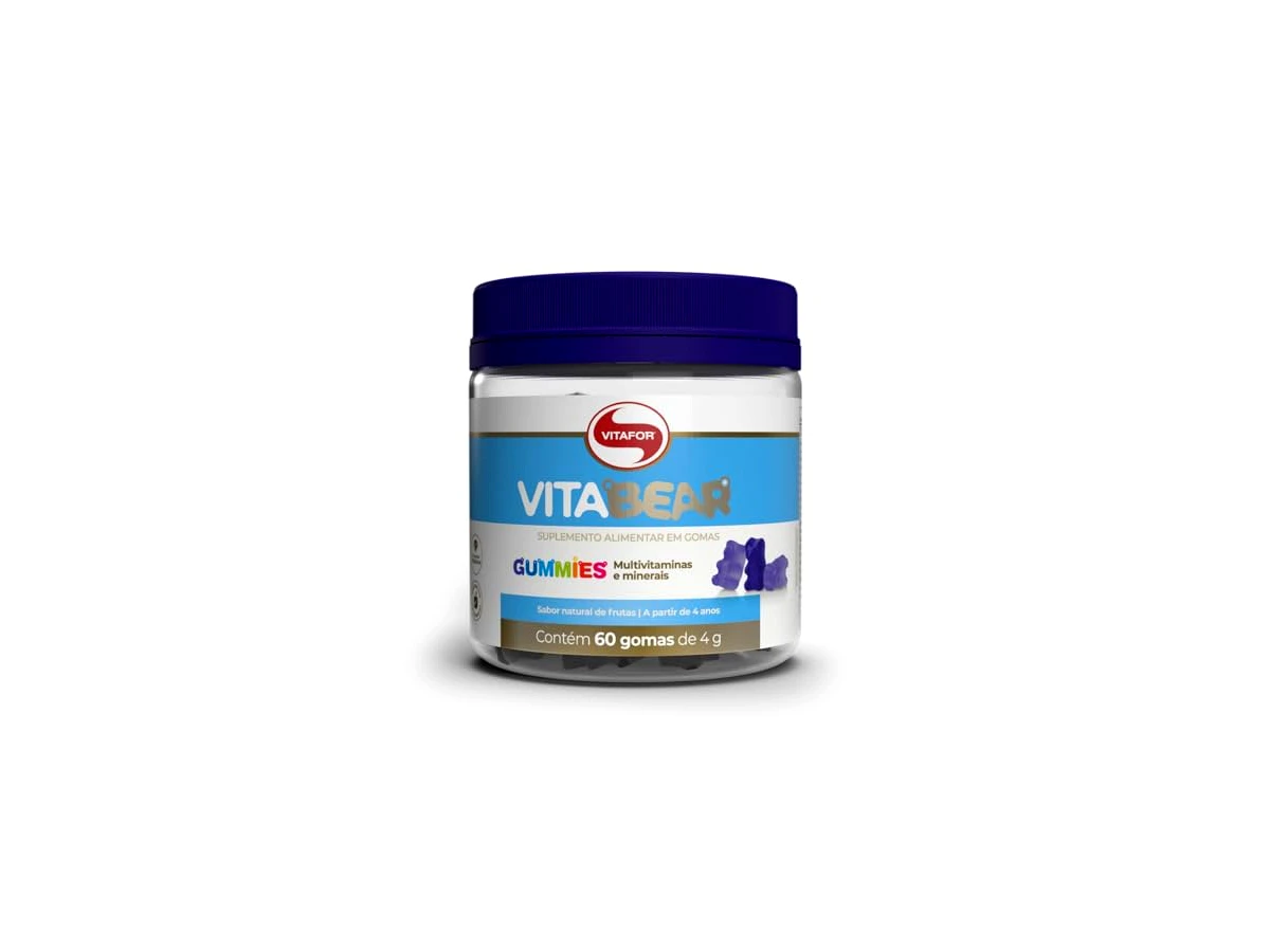 Revisão Vitamini Kids Gomas Multivitamínicas Sabor Frutas Vermelhas 60 Gomas - Vitafor: excelente fórmula, mas o frasco dura pouco