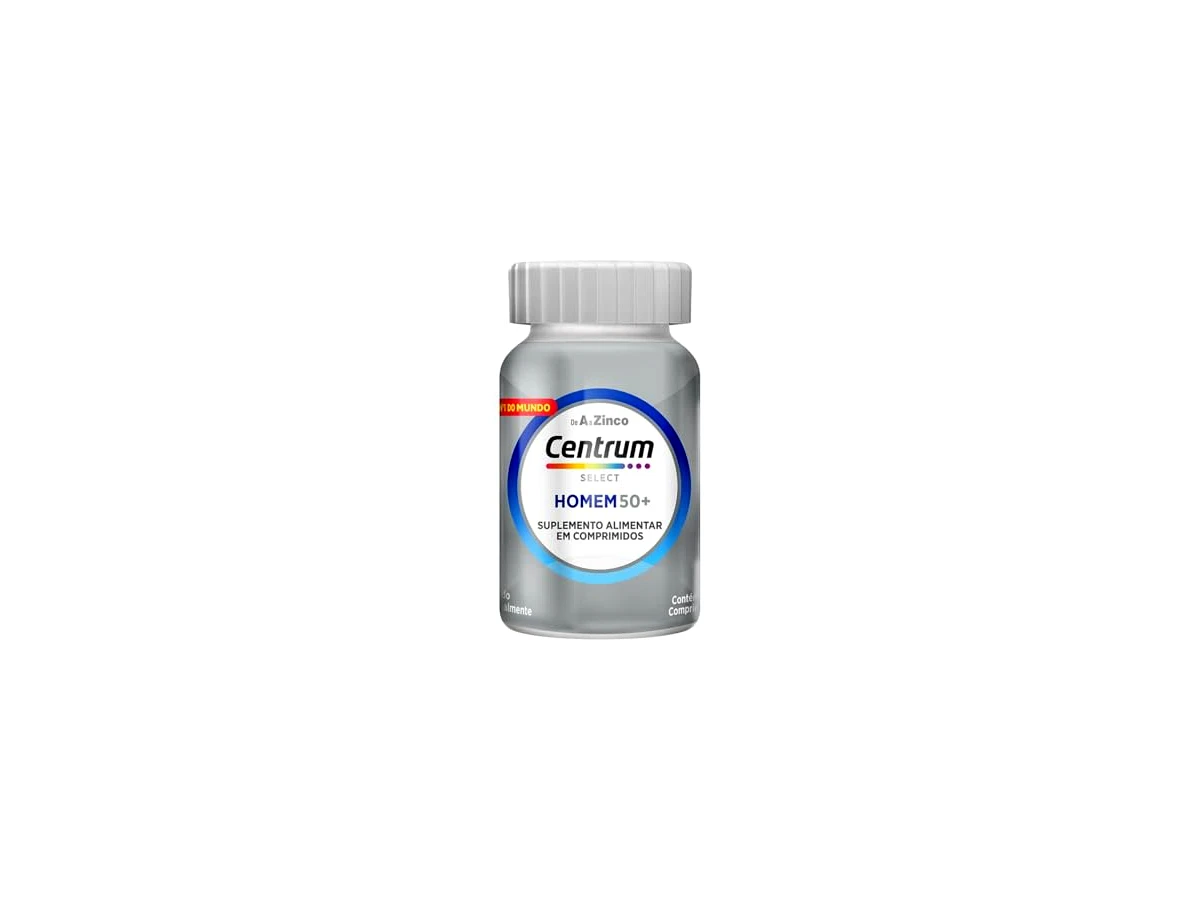 Revisão Centrum Homem 50 Mais Multivitamínico (60 Comprimidos): o suporte antioxidante ideal para a maturidade masculina