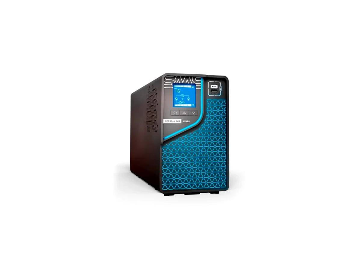 Nobreak SMS Gamer 2000Bi/Bi WI-FI, Interativo, Entrada 115/220v e Saída Bivolt 115/220V, 8 Tomadas, 29601