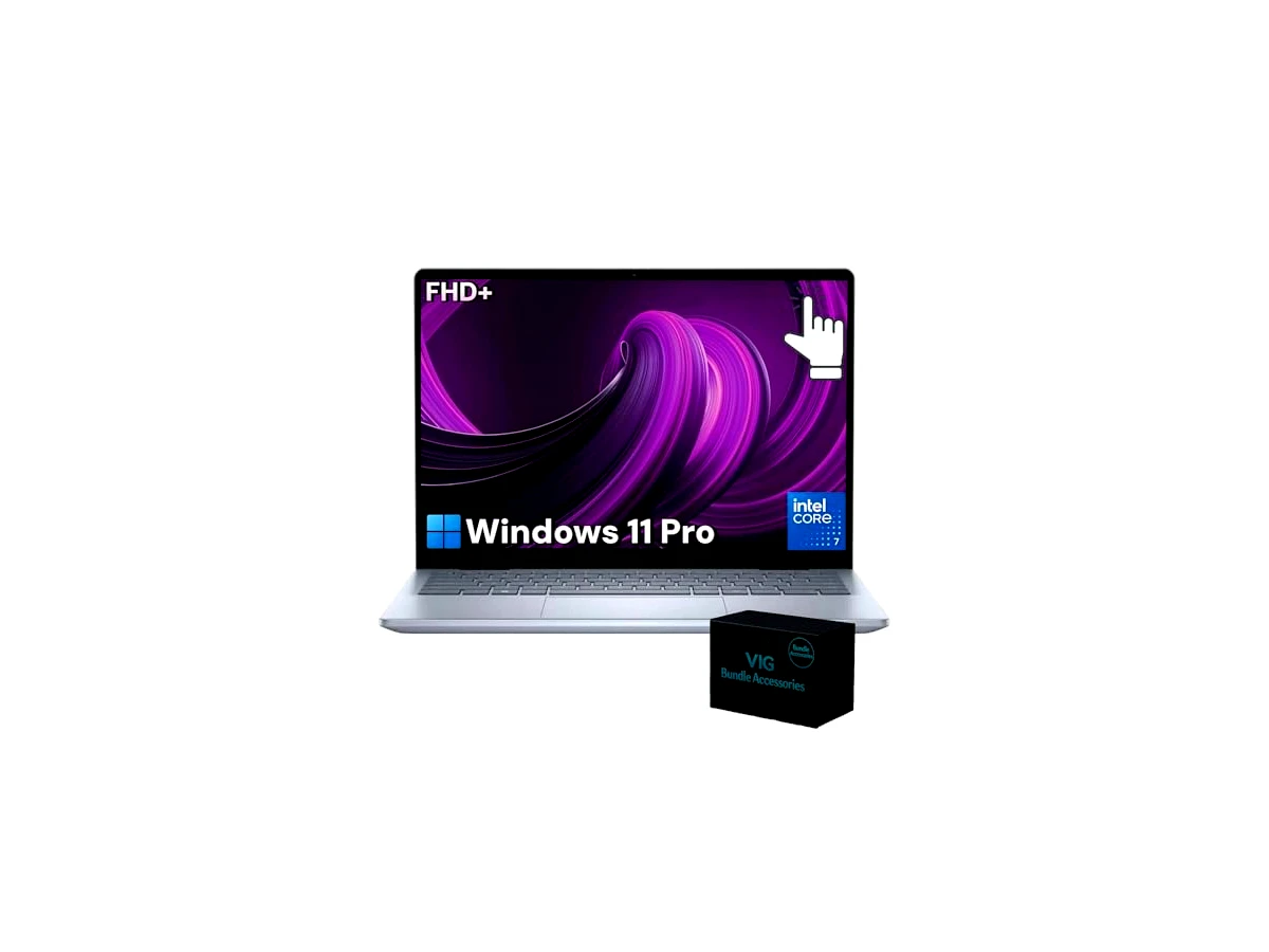 Revisão Dell Laptop Inspiron-14 7440 2 em 1 - tela sensível ao toque WUXGA ISP de 14 polegadas | Intel 10-Core 7 150U | Windows 11 Pro | Teclado retroiluminado + leitor de impressão digital + Wi-Fi 6E |: a escolha segura para produtividade, se você fugir das armadilhas do marketplace
