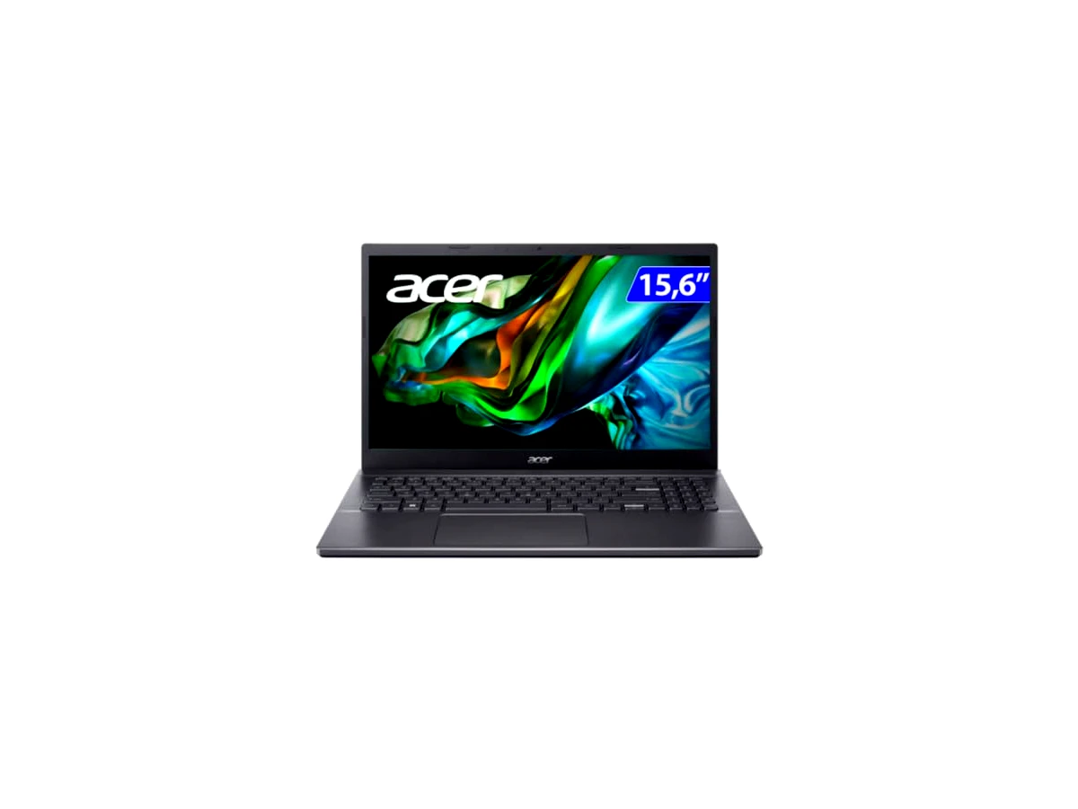 Revisão Notebook Acer Aspire 5 A515-57-55B8 Intel Core I5 12º Geração 8GB RAM 256GB SSD (UHD) 15.6" LED Full HD TN 60hz Cinza aço Windows 11H: Desempenho alto para escritório, mas com cortes na tela