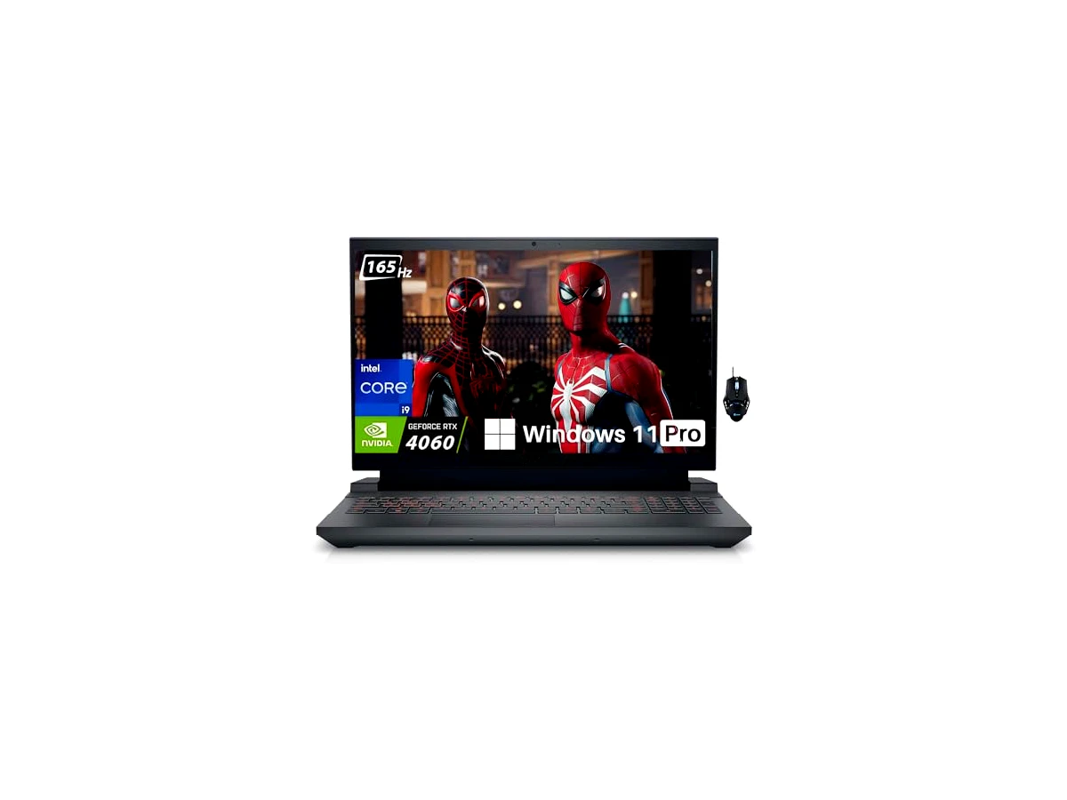 Revisão Dell Laptop para jogos G15 5530 2026, tela FHD de 15,6 polegadas FHD 165 Hz, Intel 24-Core i9-13900HX, GeForce RTX 4060, DDR5 de 32GB, SSD de 1TB, teclado retroiluminado RGB de 4 zonas, Wi-Fi 6, Win: o verdadeiro substituto de desktop focado em pura força bruta