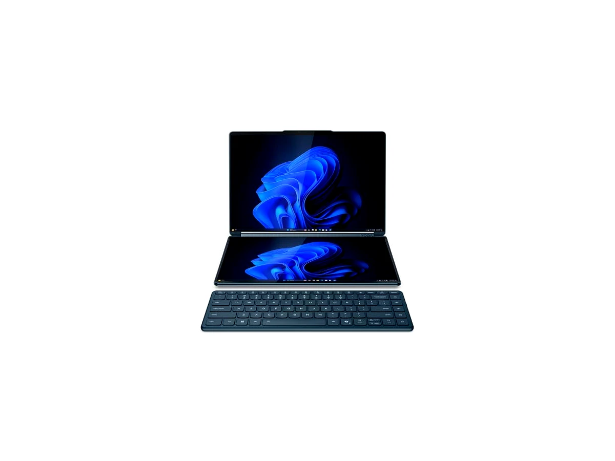Revisão Notebook Lenovo Yoga Book 9 14IAH10 Intel Core Ultra 9 285H 32GB 1TB SSD Windows 11 14" - 83KJ001VBR Tidal Teal: a revolução definitiva da multitarefa móvel