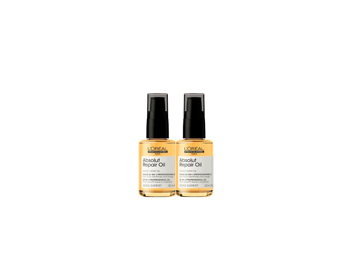 Revisão L'Oréal Professionnel Serie Expert Absolut Repair Gold Quinoa 10-in-1 Óleo Capilar Reparador: versatilidade e leveza para cabelos fragilizados