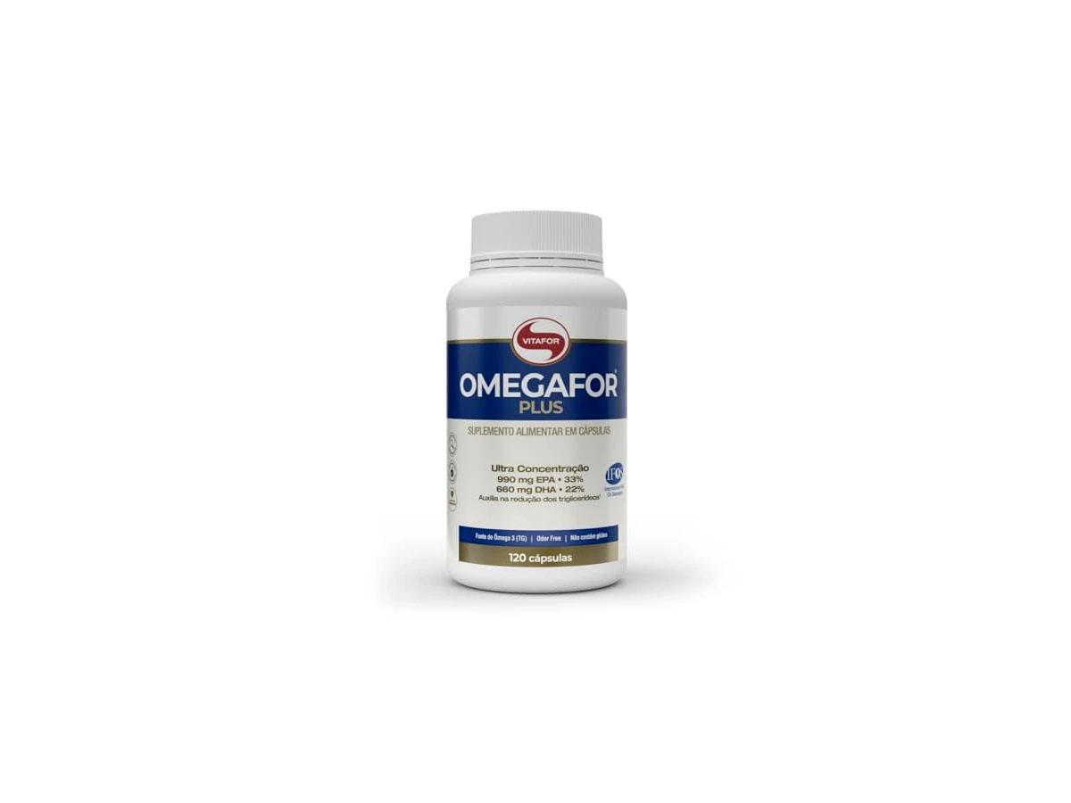 Revisão Vitafor - Omegafor Plus- 120 Cápsulas: O padrão de segurança para uso contínuo, apesar da dose fracionada