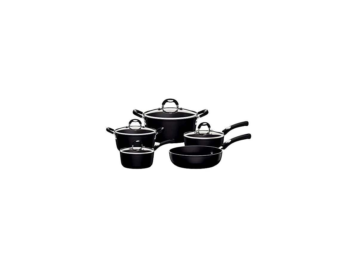 Revisão Jogo de Panelas Tramontina Mônaco Induction Preto 5 Peças (Cód. 28799/702): A melhor escolha para durabilidade em cooktops de indução