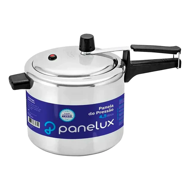 Revisão Panela de Pressão Panelux 4,5L Polida Classic: a rainha do custo-benefício para o dia a dia