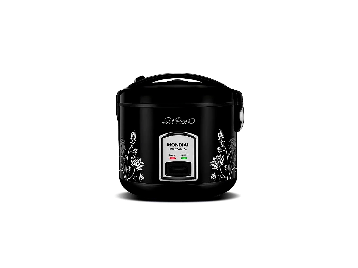 Revisão Panela Elétrica de Arroz Mondial Fast Rice 10 Premium Preto (PE-44-10X): O melhor custo-benefício para cozinhar em grandes volumes