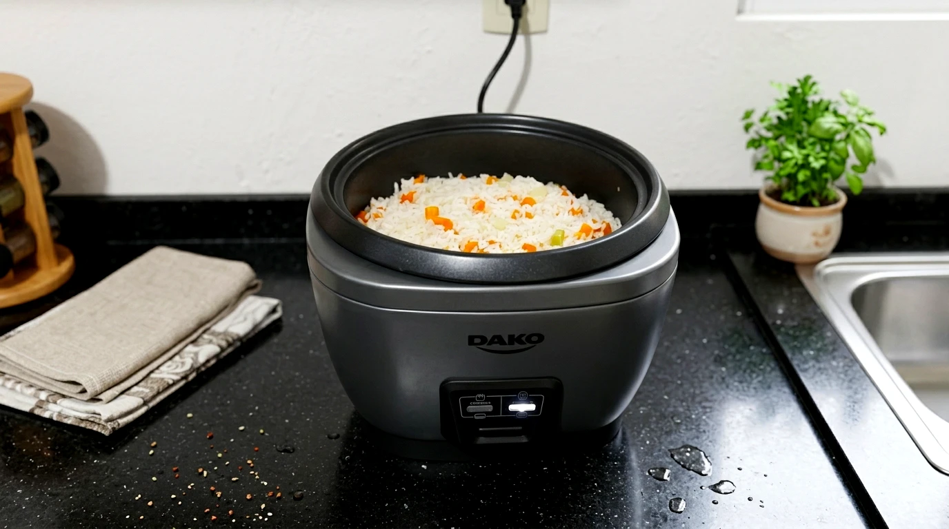 teste Panela Elétrica de Arroz Dako 10 Xícaras