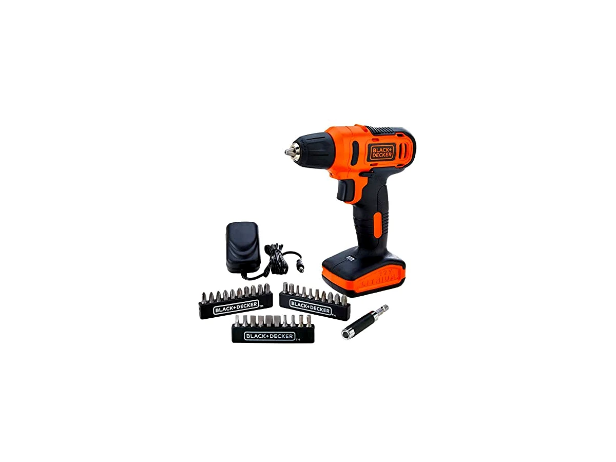 Revisão Furadeira e Parafusadeira a Bateria 12V Black+Decker LD12SP Íon Lítio com Caixa Transparente e 13 Acessórios Bivolt: a melhor pedida para organização e precisão em pequenos reparos