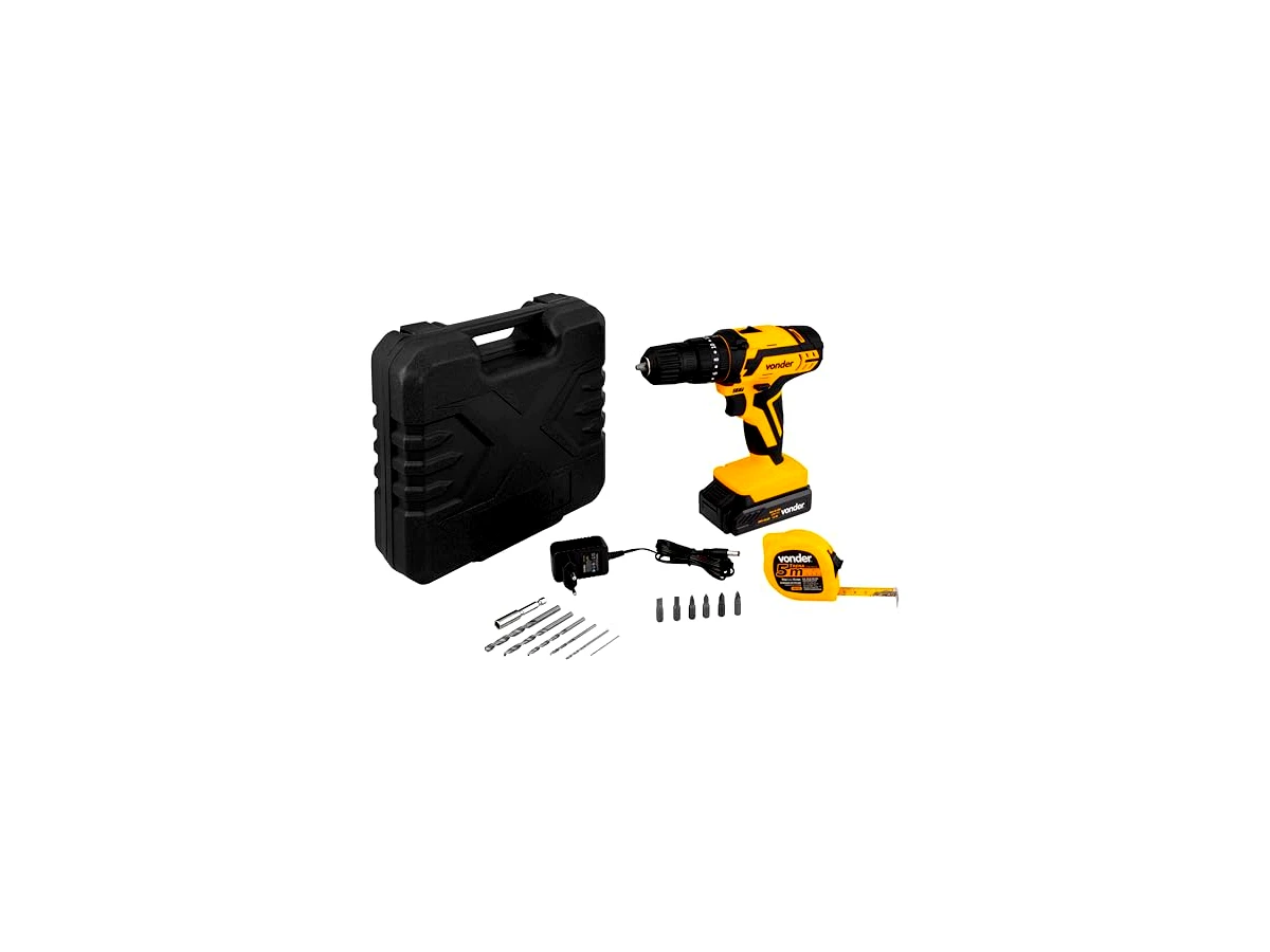 Revisão Vonder Furadeira e Parafusadeira a Bateria 12V com Impacto PFV 012I: O básico competente para o kit de ferramentas caseiro