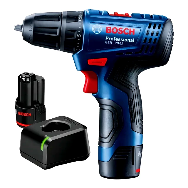 Revisão Parafusadeira Furadeira Bosch 3/8" GSR 120-LI: Precisão imbatível para montagens, mas sem impacto para paredes