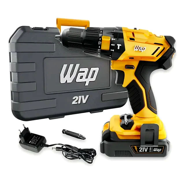 Revisão Parafusadeira Furadeira de Impacto WAP 3/8" K21 ID02: A melhor escolha mista para serviços pesados e alvenaria