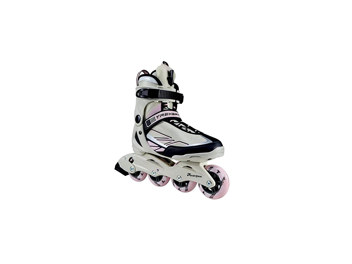 Revisão Patins Traxart Perform Rose - 80mm ABEC-5: conforto imediato para passeios casuais de fim de semana