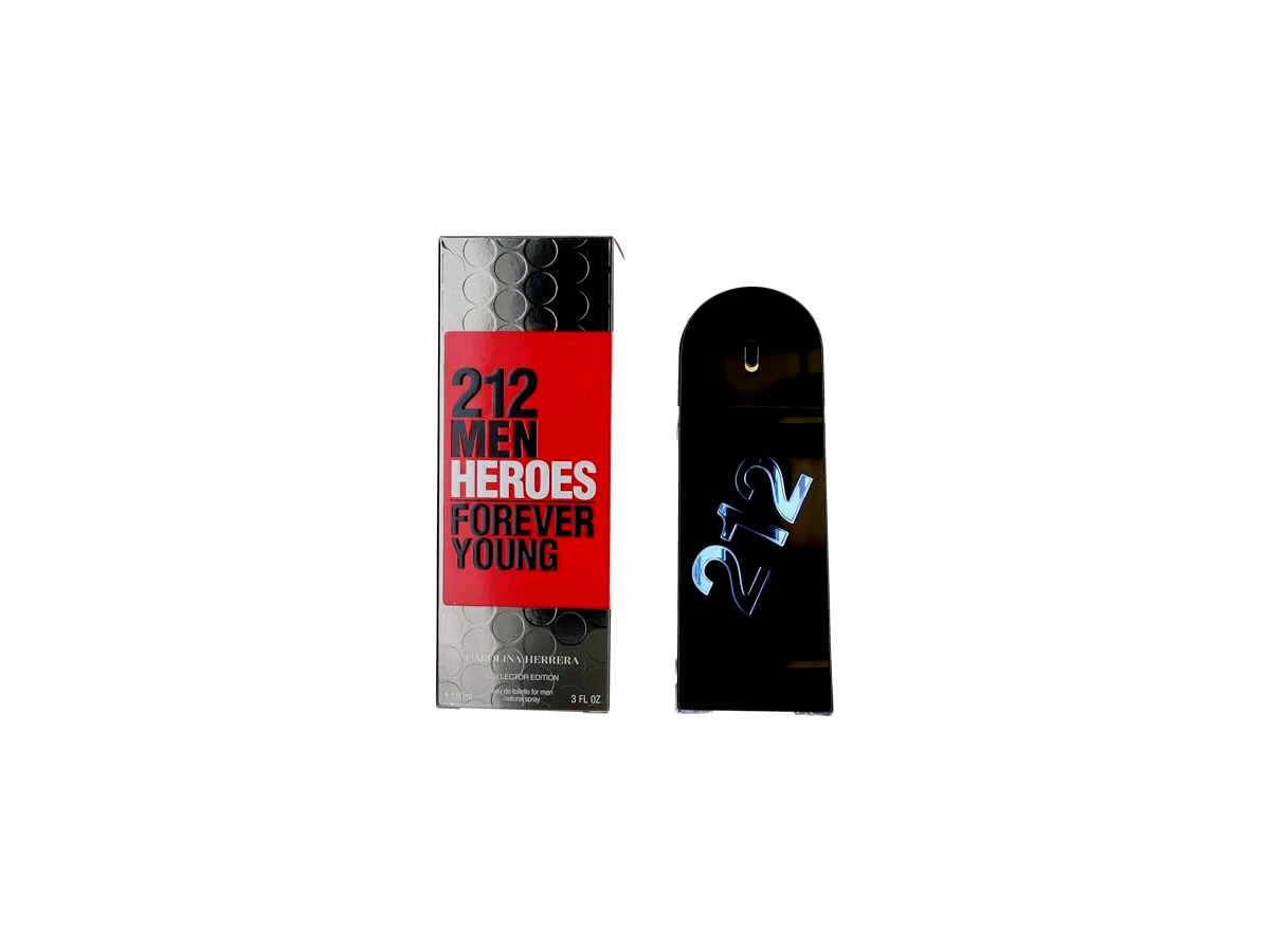 Revisão Carolina Herrera 212 Heroes Forever Young Eau de Toilette Masculino: a escolha vegana com frescor inusitado para o dia a dia urbano