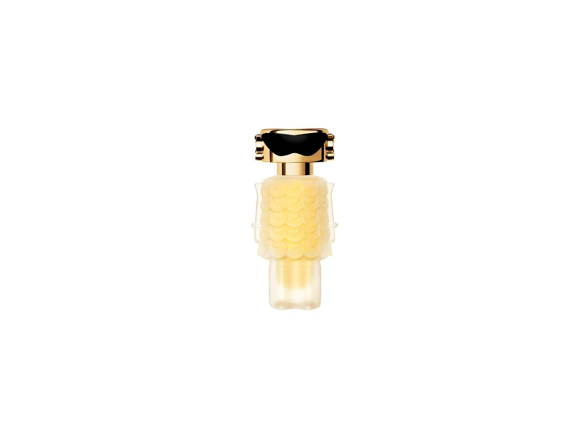 Revisão Rabanne Fame Brume Pour Les Cheveux Hair Mist 30ml: perfume capilar frutal em um frasco de luxo colecionável