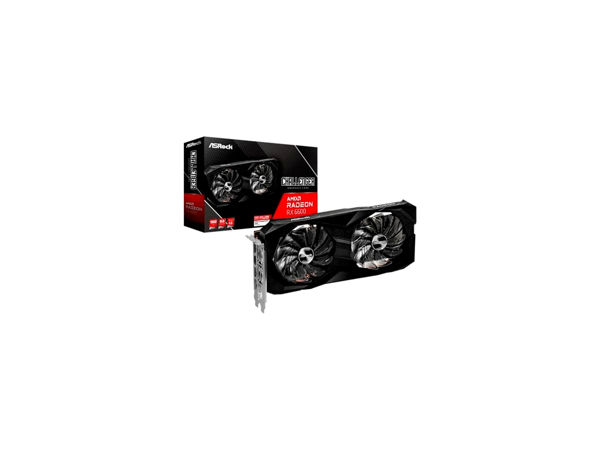 Revisão GPU ASROCK AMD RADEON RX 6600 CHALLENGER D 8G 128BITS (RX6600 CLD 8G) 90-GA2RZZ-00UANF: a escolha mais racional para setups de entrada