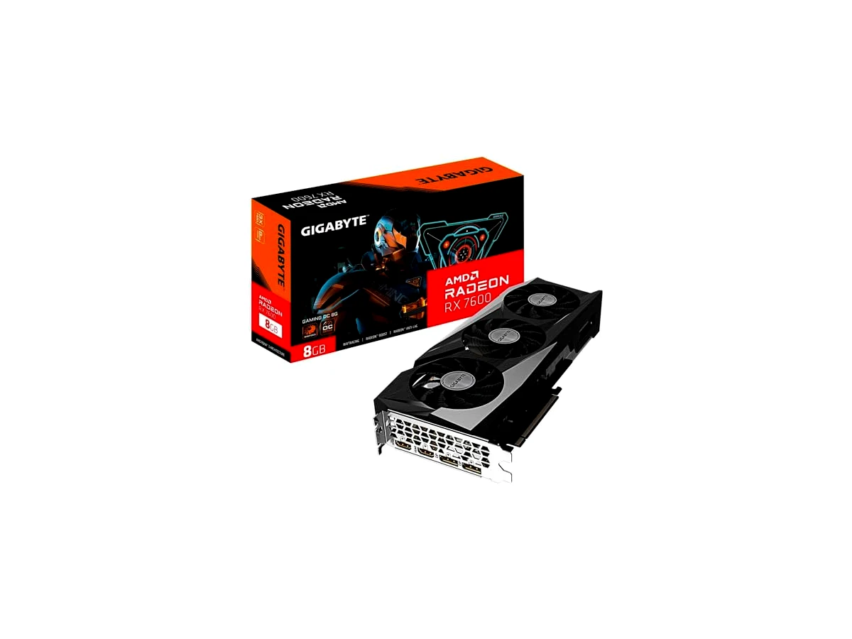 Revisão Placa de Video Gigabyte RX 7600 Gaming OC, 8gb, GDDR6 - GV-R76GAMING-OC-8GD: Foco absoluto no 1080p frio e de alta performance