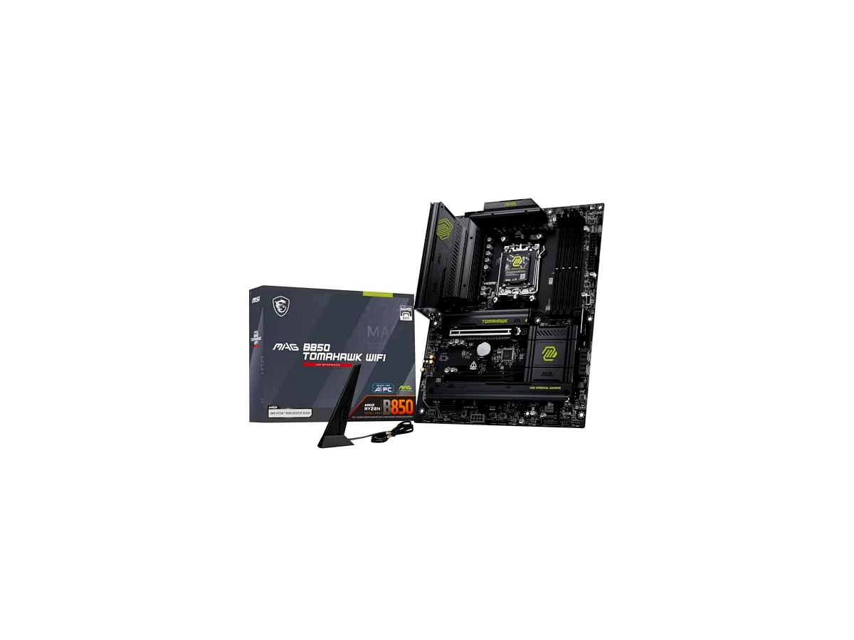 Revisão MSI Placa-mãe MAG B850 TOMAHAWK WIFI, ATX - Suporta processadores AMD Ryzen 9000/8000/7000, AM5-80A SPS VRM, DDR5 Memory Boost 8200+ MT/s (OC), PCIe 5.0 x16, M.2 Gen5, Wi-Fi 7, 5G LAN: durabilidade térmica impecável ofuscada por uma precificação irreal no mercado atual